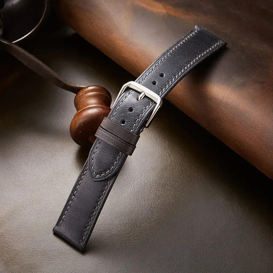 Maestro Artisan Exquisite Stitched Leather Band